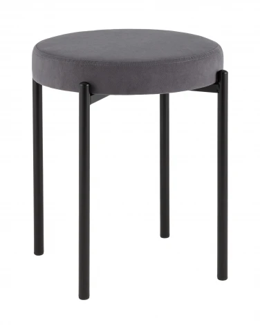 Табурет Бриф Original велюр темно-серый Stool Group УТ000042728
