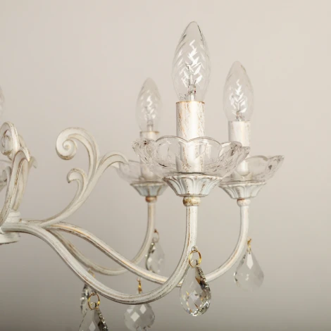 Подвесная люстра Abrasax Jasmin SD771 (220V, на цепи, свеча)