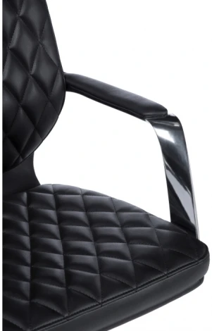 Компьютерное кресло Woodville Isida black / satin chrome 15428