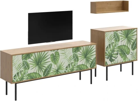 Композиция Boho Color 4 ОГОГО (арт.599579), (ЛДСП/Дуб Корбридж)