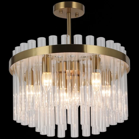 Потолочная люстра на штанге ILLUMICO IL0124-7C-79 COP (220V)