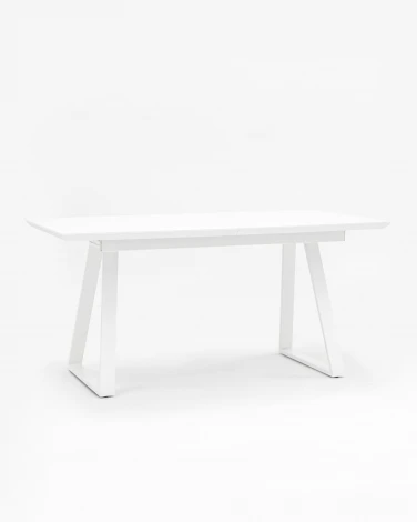 Стол обеденный Stool Group Детройт раскладной 160-200*90 белый УТ000002655