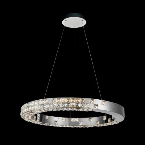Подвесная люстра Fluorite Elegance FL1148-8P (LED, 220V, на тросе, кольцо)