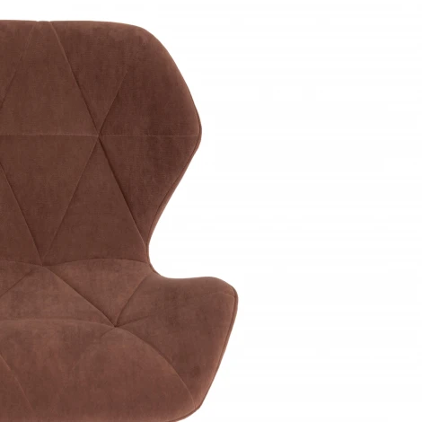 Кресло SELFI олива (флок)