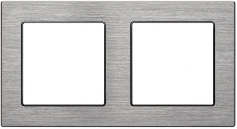 Рамка алюминиевая FRM-PRESTO-ALS-2-GR (Arlight) 043856