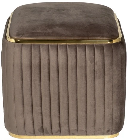 Пуфик Garda Decor 102AN-PUF-1300-KOR (Коричневый)