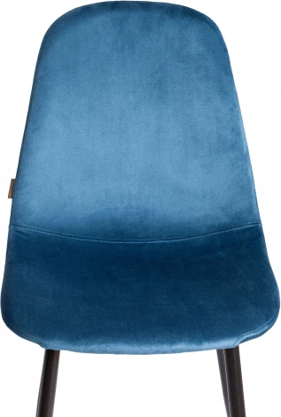 Стул BREEZE (mod. JSC-58) (Велюр,Металл  /Синий,Черный )