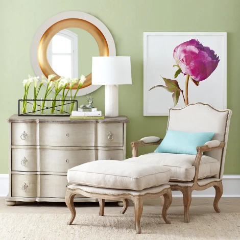 Зеркало в раме Capri White Art-Zerkalo MH2213WTGL 13684