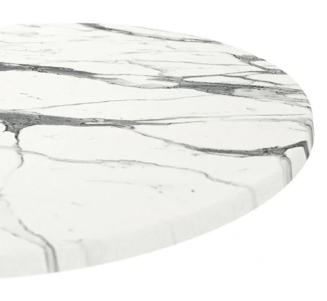 Стол Sheffilton SHT-TU89/TT46 90 антрацит/серый/белый мрамор 4939769602