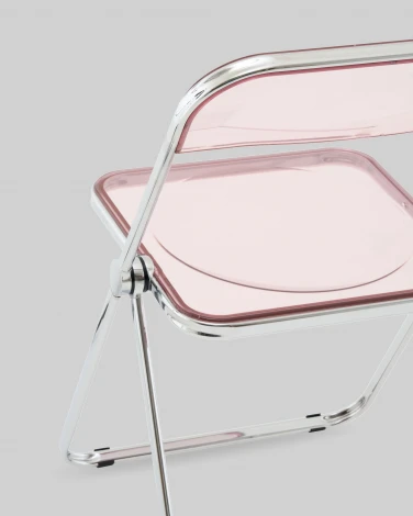 Стул Fold Pink складной розовый Stool Group арт.УТ000040856