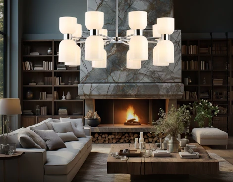 Потолочная люстра на штанге Ambrella HIGH LIGHT LH56085 (220V)