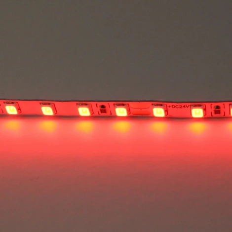 Светодиодная лента цветного свечения 24V, красный Lightstar 420511