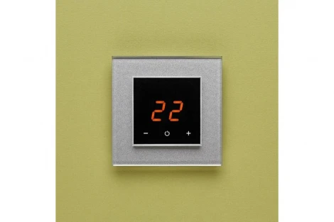 Терморегулятор AURA ORTO 9007 ALUMINIUM RICH (СИЯЮЩИЙ АЛЮМИНИЕВЫЙ)