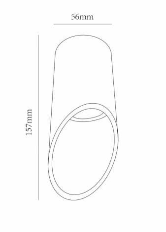 Накладной точечный светильник Arte Lamp Pilon A1615PL-1WH