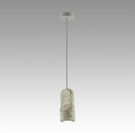 Подвесной светильник Odeon Light Pietra 7010/1B серый/камень LED 1*5W 3000K 220V (на проводе)