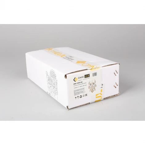 Бра Omnilux Agrigento OML-74501-02 (220V, подвески, подсвечник, свеча, лепестки)