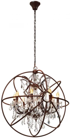 Подвесная люстра Loft It Foucaults Orb Crystal LOFT1897/8 подсвечник