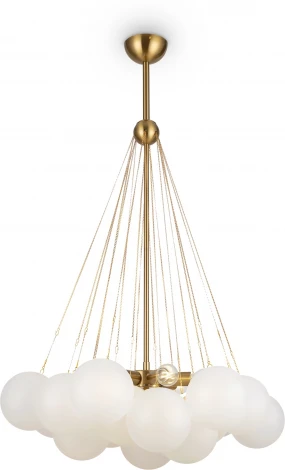 Потолочная люстра на штанге Fiesta FR5231PL-06BS Freya (220V, шарики)