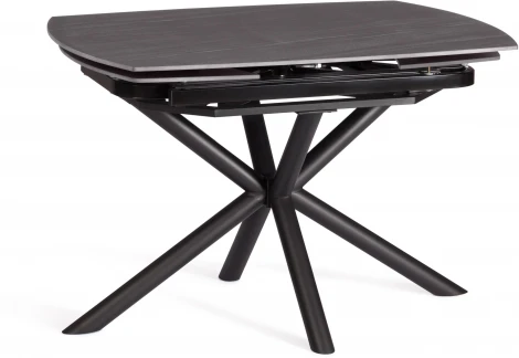 Стол обеденный Winston/Винстон Tetchair (Керамика,Металл/Серый,Черный) арт.21857