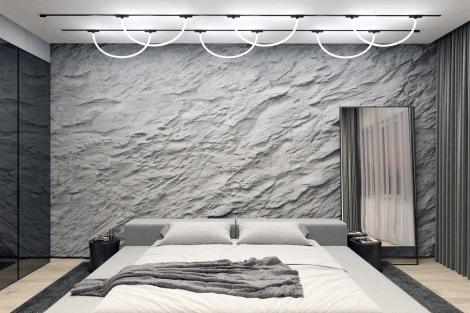 Трековый светильник с гибким неоном магнитный 48V Denkirs Air Ray DK5357-BK (LED)