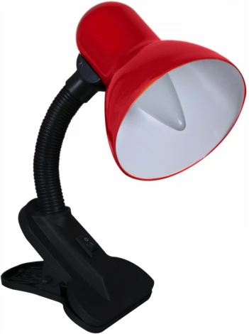 Офисная настольная лампа на прищепке Reluce 00108-0.7-01 RD