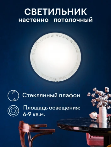 Настенно-потолочный светильник Мелодия Света CW1N 000040379