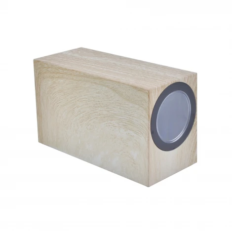 Архитектурная подсветка под две лампы GU10 сосна Uniel UUL-A01S UUL-P42A 2х6W/GU10 IP65 PINE