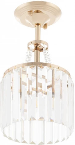 Подвесная люстра хрустальная на штанге Arte Milano Sorrento-1009 371009/1/50/200 GD (220V)