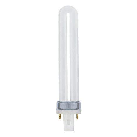 Лампа светодиодная. форма PL, матовая. белый свет 4000K Uniel PL, PLL LED-PL-5W/4000K/G23/FR PLZ03WH