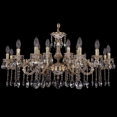 Подвесная люстра Bohemia 1703 1703/18/225+125/A/GW