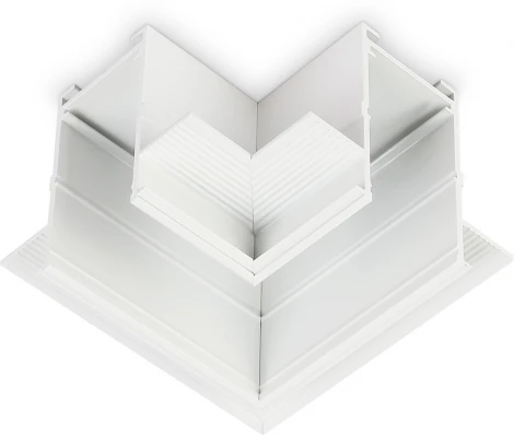 Коннектор угловой для встраиваемого магнитного шинопровода Ambrella TRACK SYSTEM GL1039