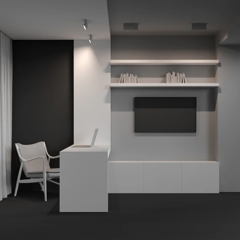 Потолочный линейный светильник светодиодный Maytoni Basis Rot C133CL-12W3K-W (220V)