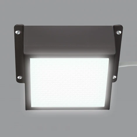 Светильник светодиодный потолочный встраиваемый, 4000K, для ячеек 86х86мм, в комплекте с и/п Uniel Grilyato Mini ULP-0808 7W/4000К IP40 GRILYATO BLACK