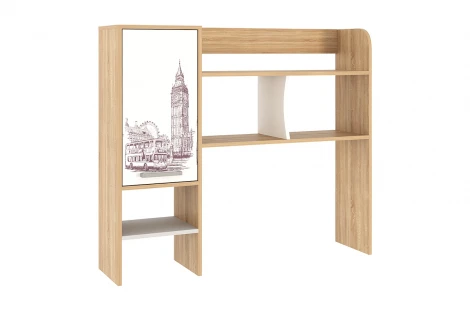 Лайт-1 Надстройка стола компьютерного 1200 Mebelson арт.NKL01S1.2.1623