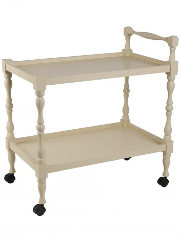 Стол сервировочный Бридж слоновая кость Mebelik 002095