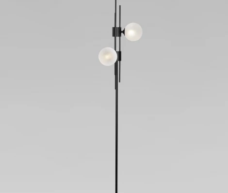 Торшер Eurosvet Volver 01383/3 черный (220V, выключатель, шарики)