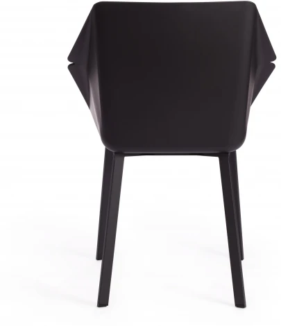 Стул DORO (mod. 8088) пластик/металл/ткань , 61,5 х 55 46 89 см Black (Черный) / Grey (Серый) 1509 Tetchair 15530