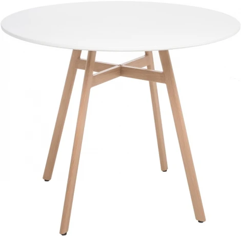 Обеденная группа Woodville Арги 80 light purple / white / wood 527486