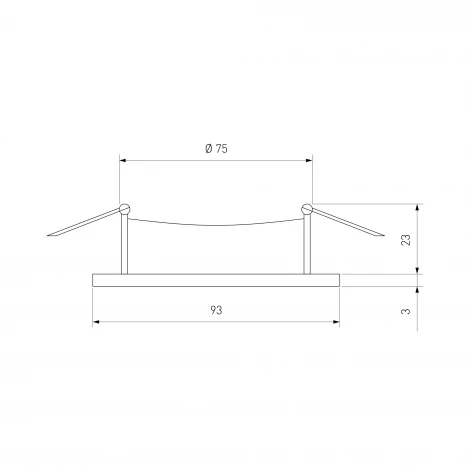 Встраиваемый точечный светильник Elektrostandard 1081/1-2 & 1091/1-2 1091/1 (220V)
