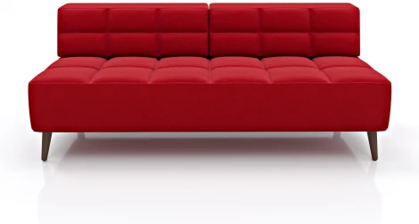 Диван Arsko Нельсон красный велюр
