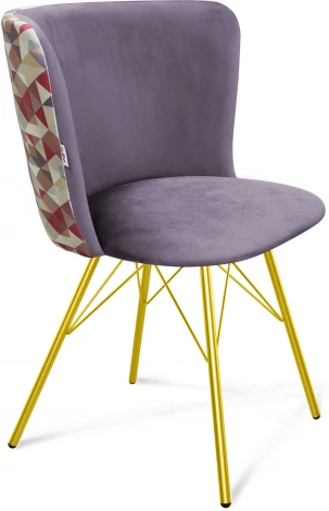 Стул SHT-ST36-4/S37 сумеречная орхидея/золото Sheffilton 9554153302