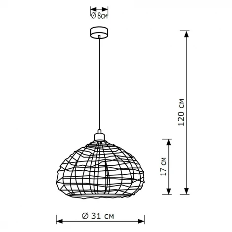 Подвесной светильник Lighthall Cord (Корд) LH032098