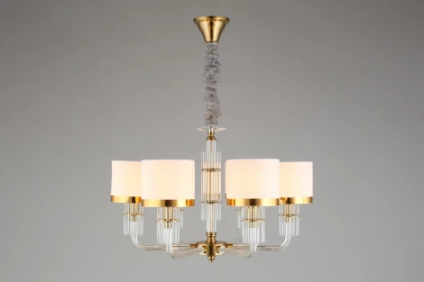 Подвесная люстра Elza APL.767.03.06 (220V, хрусталь, на цепи)