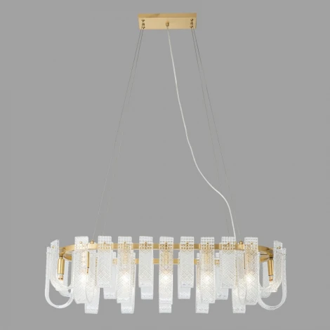 Подвесная люстра Belfast Severn 6601-950 BR CL (220V, на тросе)