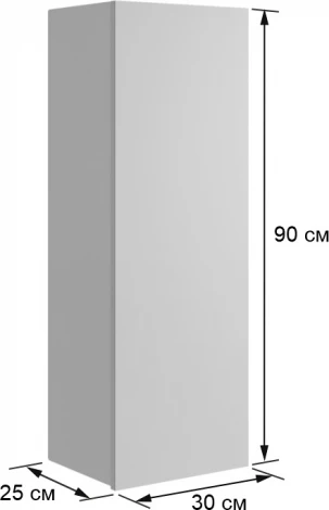 Гостиная "Доминика К1" (1572х350х2060) Mebelson (ЛДСП/Дуб крафт золотой) арт.ГК01Доминика.3369