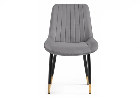 Стул Woodville на металлокаркасе Seda 1 dark gray / gold / black 15285