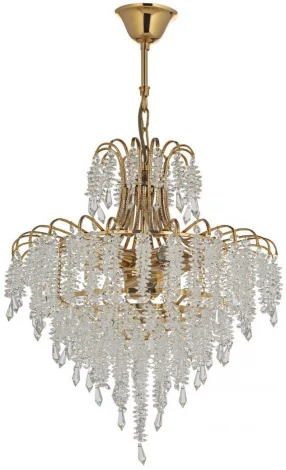 Подвесная люстра Arti Lampadari Erli E 1.5.50.105 GB (220V, хрусталь, на цепи)