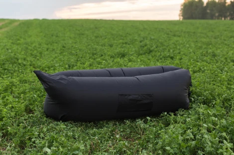 Надувной лежак Dreambag AirPuf Черный 5900900