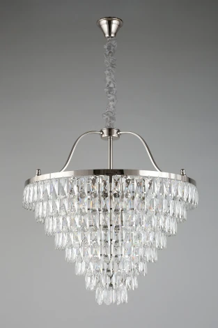 Подвесная люстра каскадная Aployt Gerta APL.725.03.13 (220V, хрусталь, на цепи)