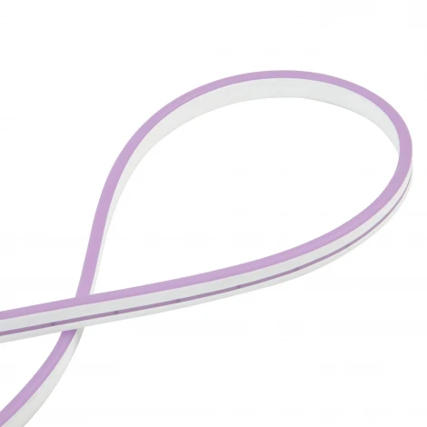 Гибкая светодиодная лента катушка 5м фиолетовый свет Uniel Neon ULS-N01-2835-120LED/m-6mm-IP67-DC12V-9W/m-5M-PURPLE блистер